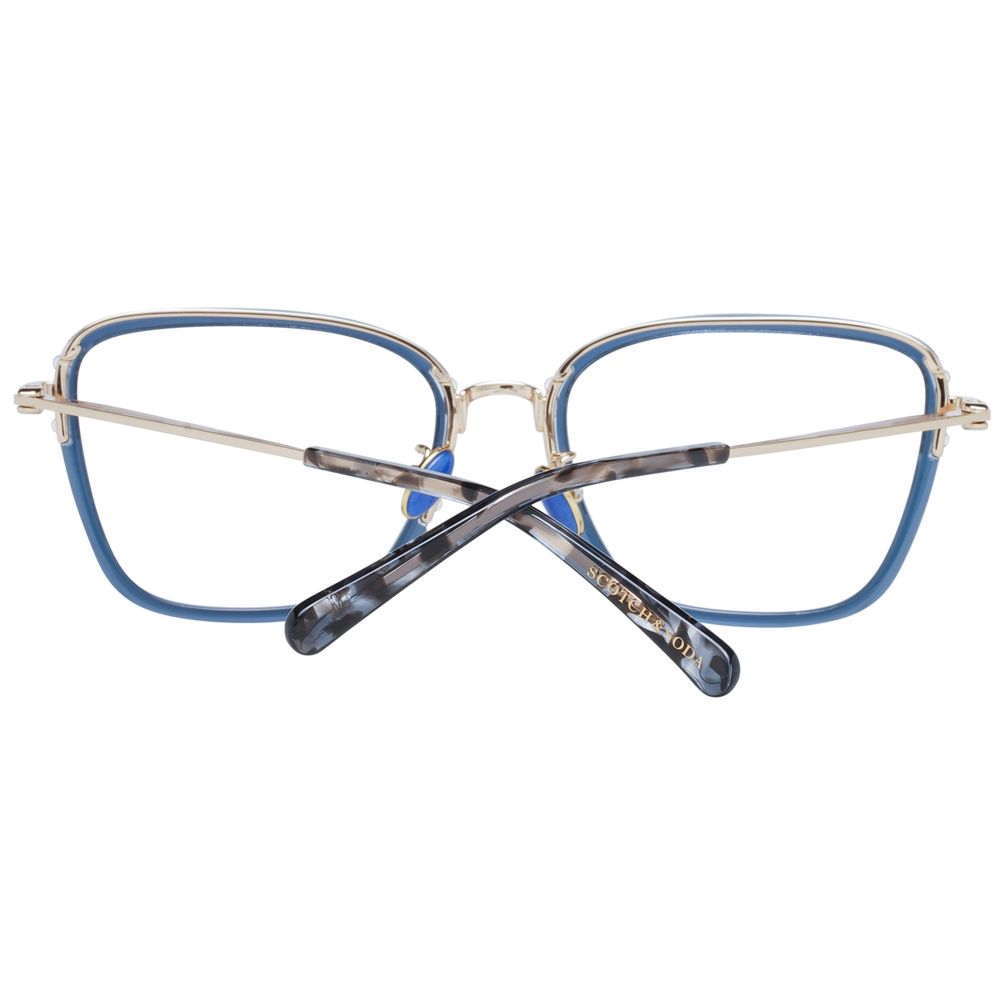 Scotch & Soda Blue Metal & Plastic Glasses (Frames) | Regal Royce