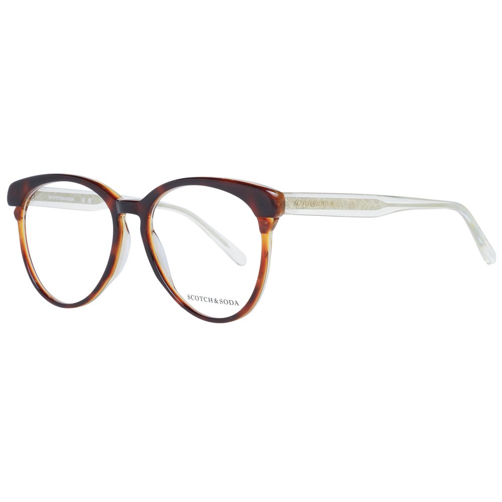Scotch & Soda Brown Plastic Glasses (Frames) | Regal Royce