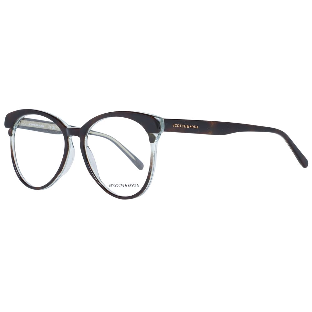 Scotch & Soda Brown Plastic Glasses (Frames) | Regal Royce