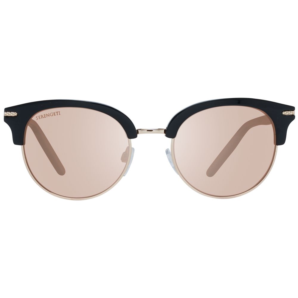Serengeti Black Acetate & Metal Sunglasses | Regal Royce