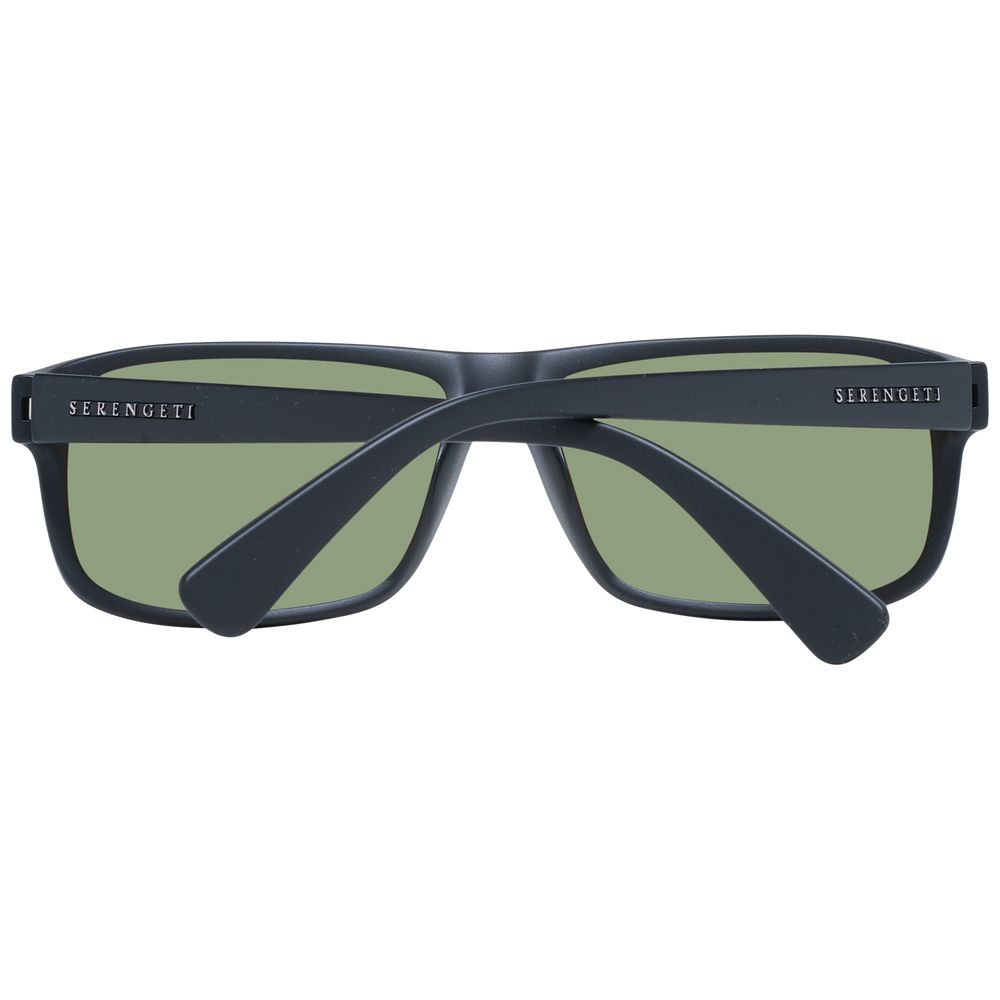Serengeti Black Plastic Sunglasses | Regal Royce