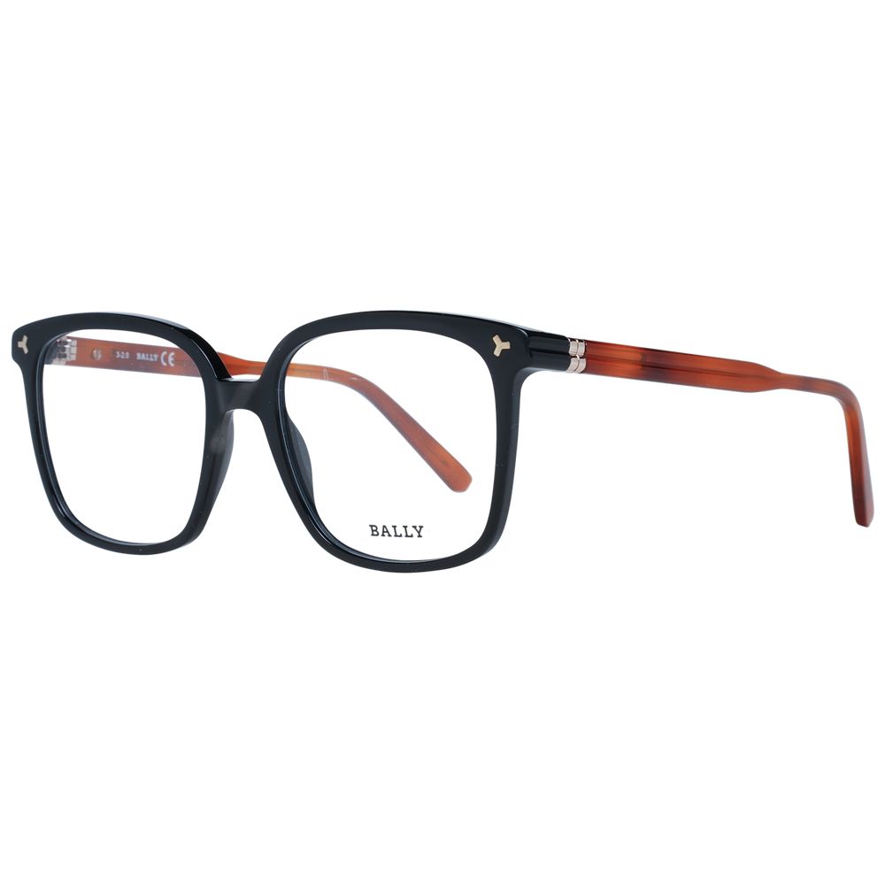 Bally Black Plastic Glasses (Frames) | Regal Royce