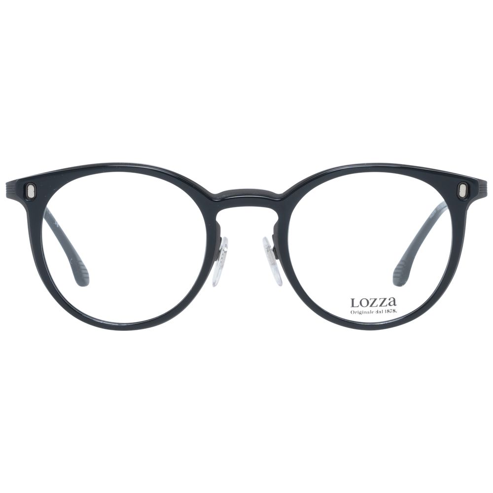 Lozza Black Metal Glasses (Frames) | Regal Royce