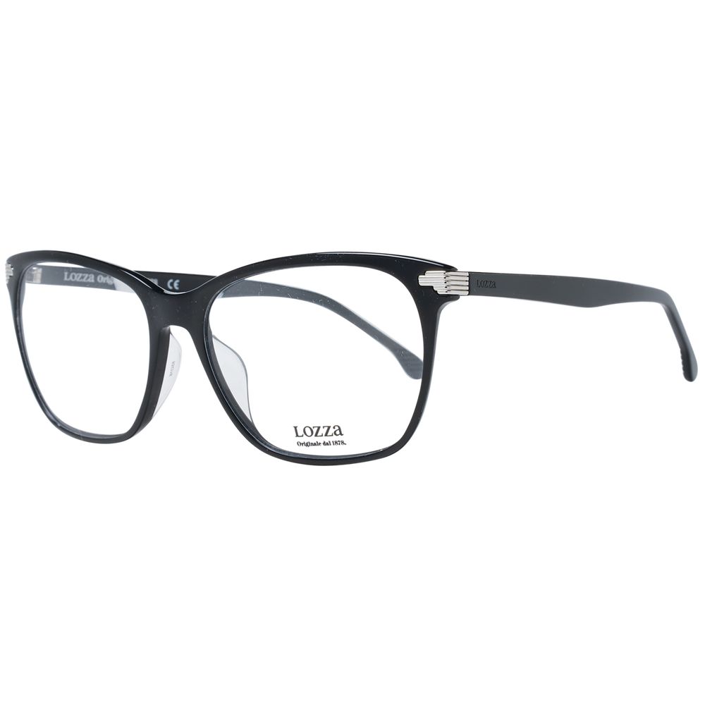 Lozza Black Acetate Glasses (Frames) | Regal Royce