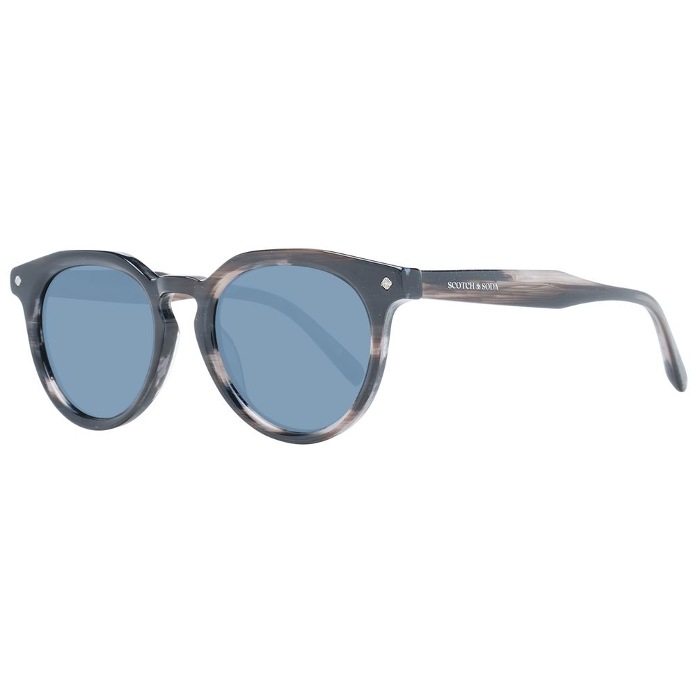 Scotch & Soda Black Renew Acetate Sunglasses | Regal Royce
