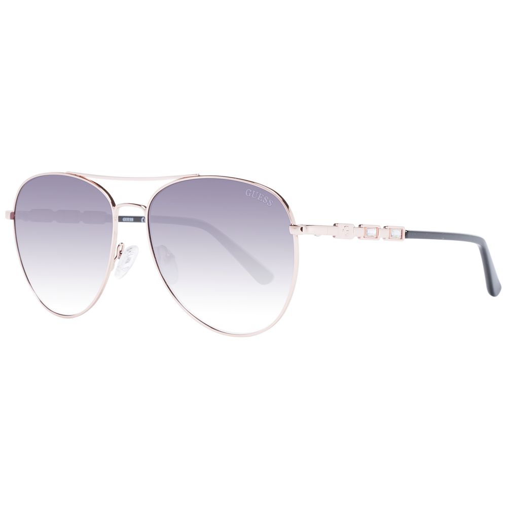Guess Rose Gold Metal Sunglasses | Regal Royce