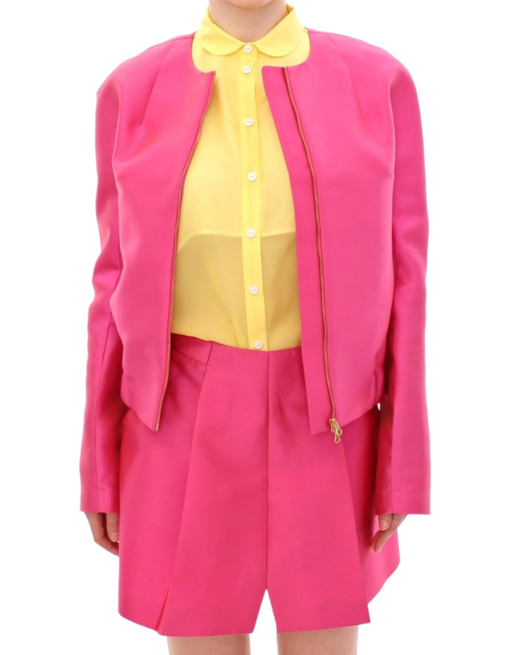 CO|TE Pink silk blend jacket | Regal Royce
