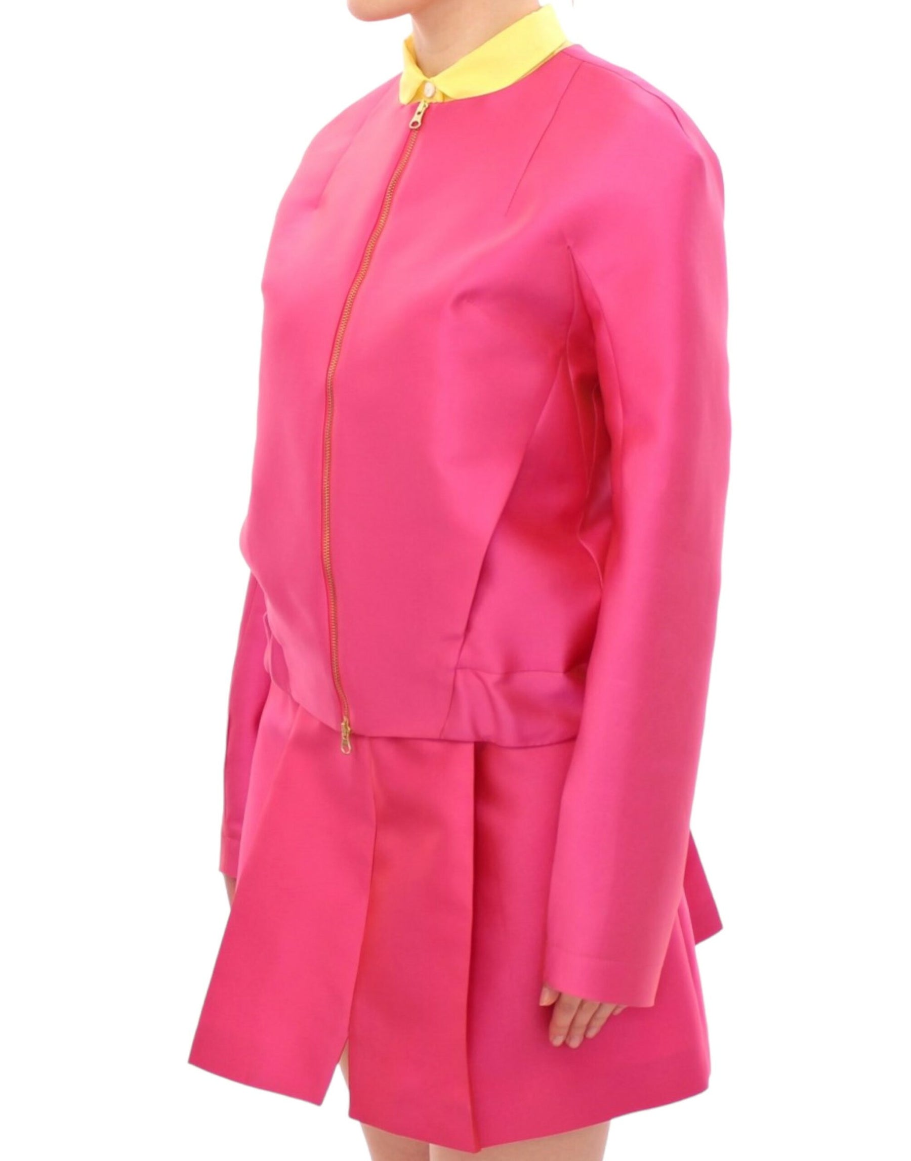 CO|TE Pink silk blend jacket | Regal Royce