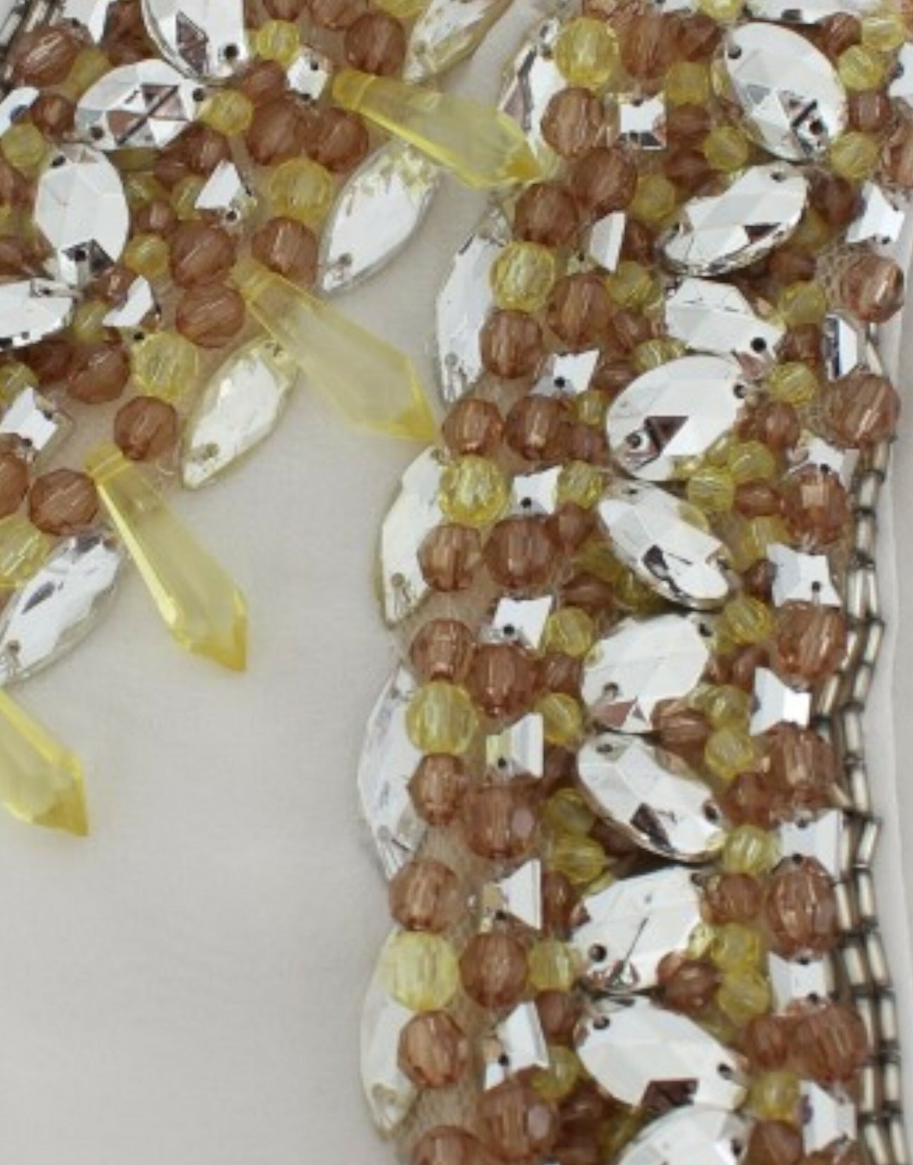 Dolce & Gabbana White crystal embellished tank top | Regal Royce