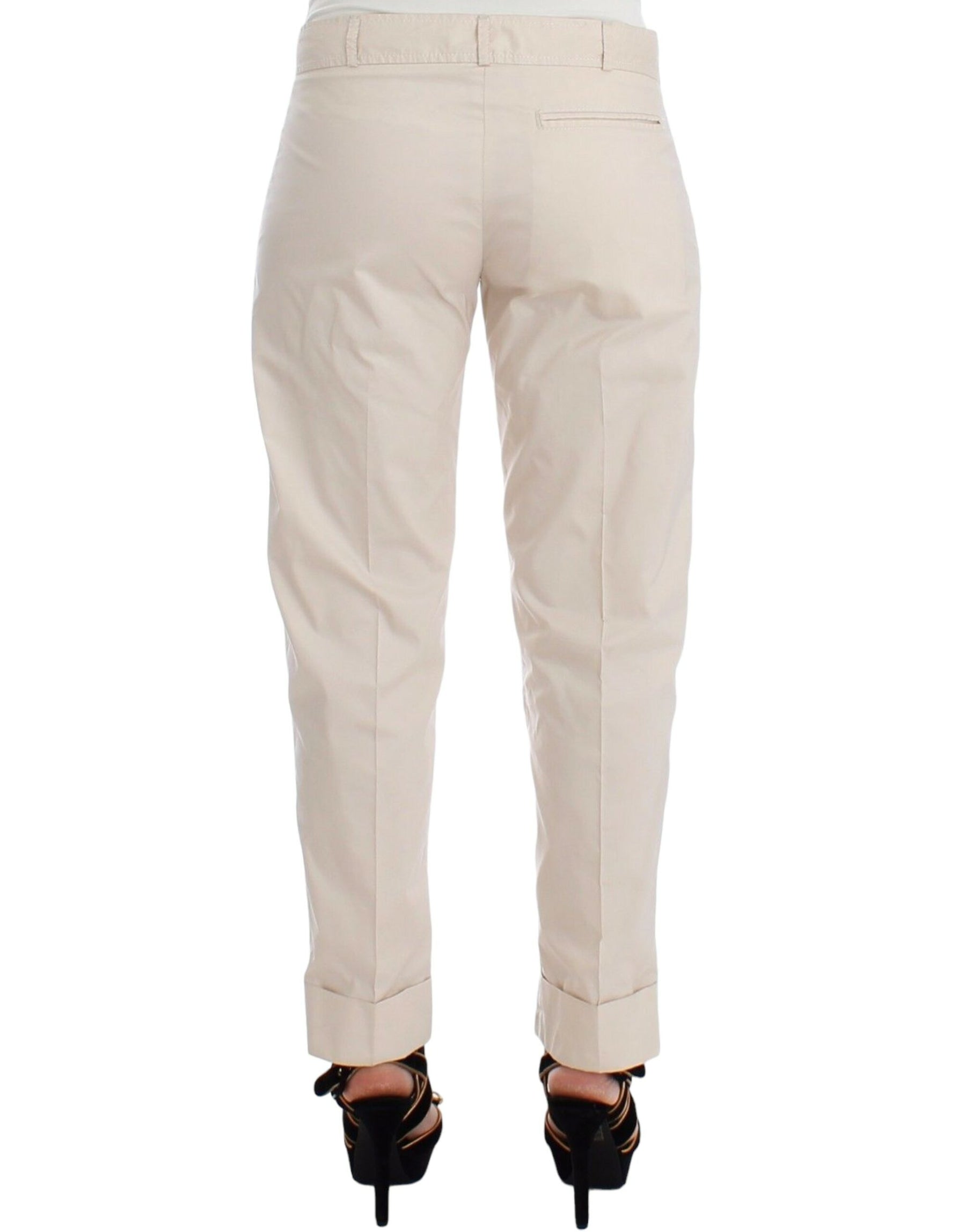 Ermanno Scervino Beige Chinos Casual Dress Pants Khakis | Regal Royce
