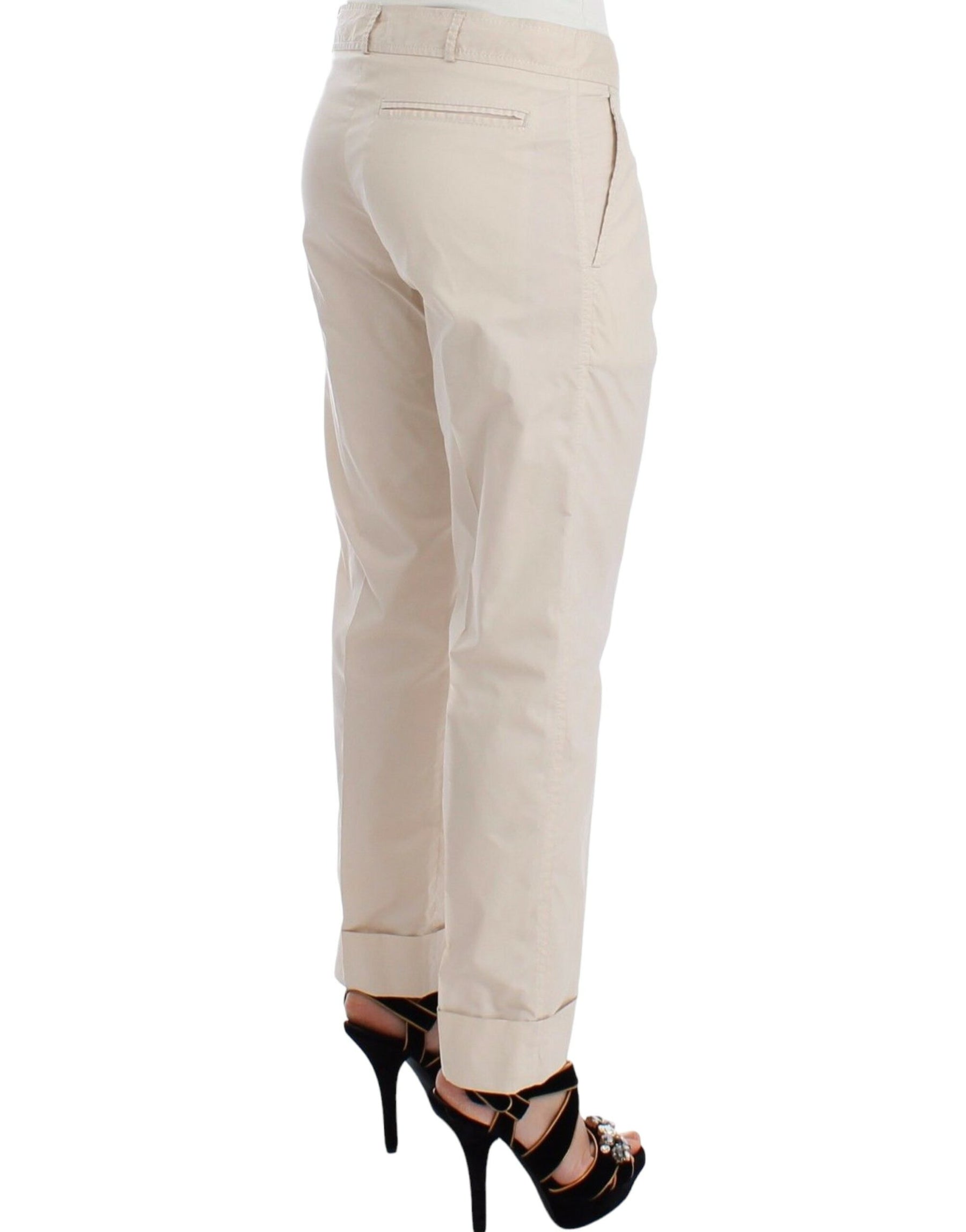 Ermanno Scervino Beige Chinos Casual Dress Pants Khakis | Regal Royce