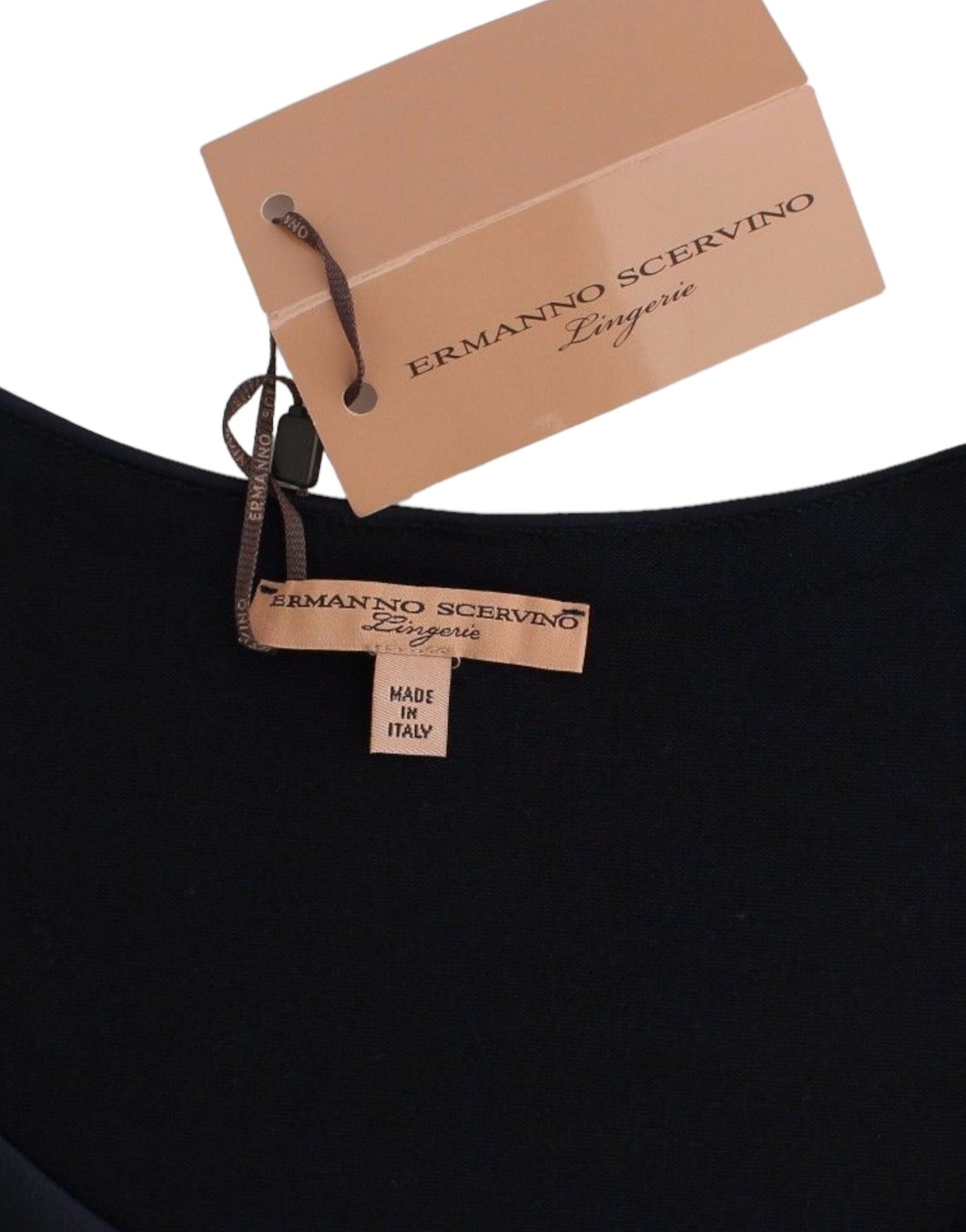 Ermanno Scervino Lingerie Blue Top Blouse Jumper Lace Rayon | Regal Royce