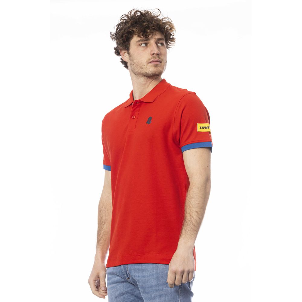 Invicta Red Cotton Men Polo Shirt | Regal Royce