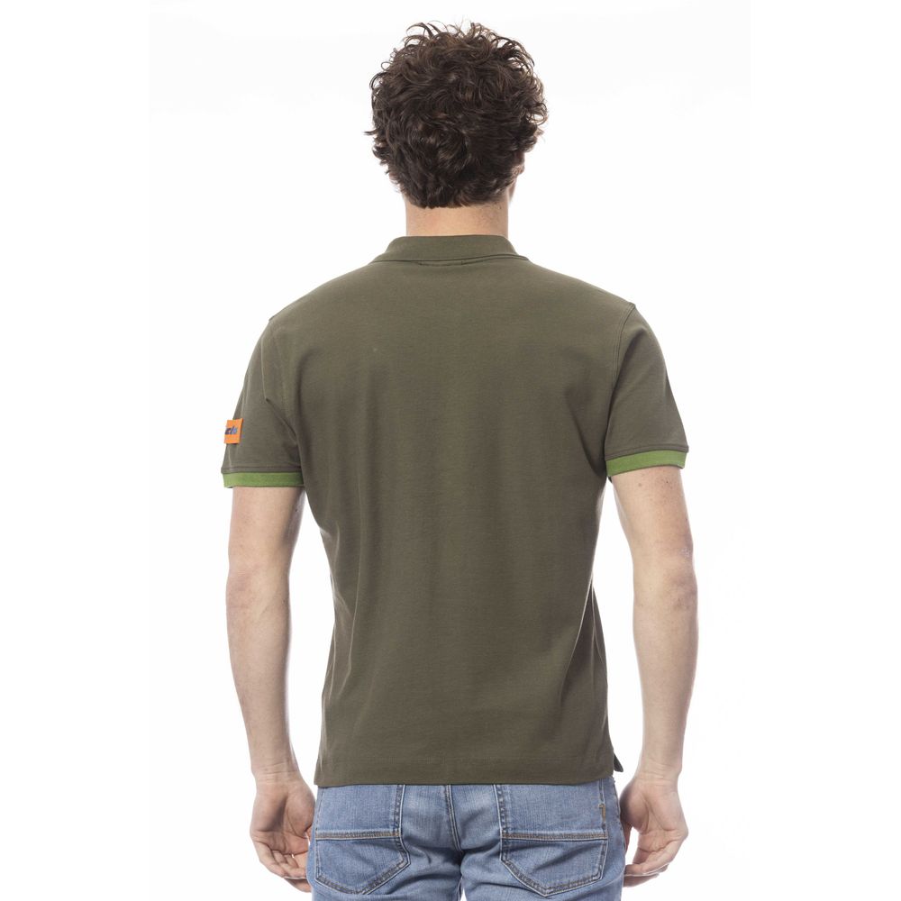 Invicta Green Cotton Men Polo Shirt | Regal Royce