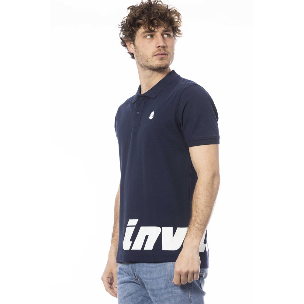 Invicta Blue Cotton Men Polo Shirt | Regal Royce