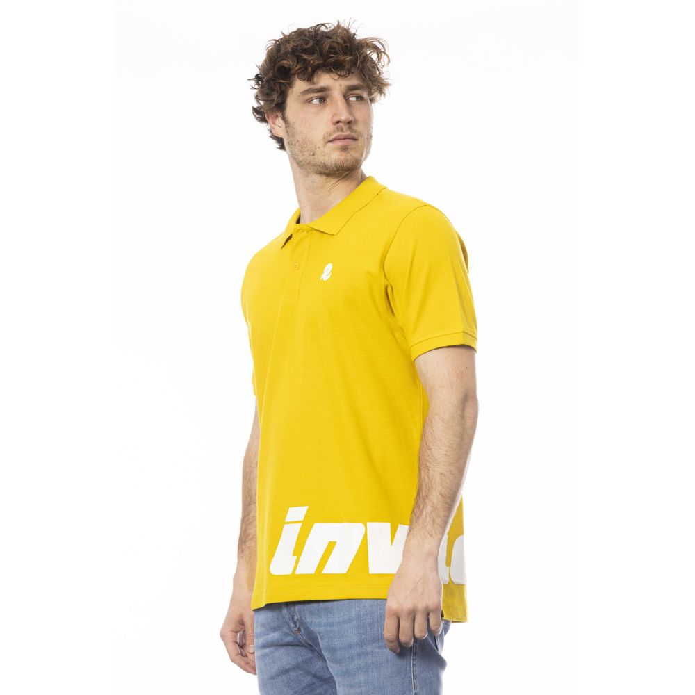 Invicta Yellow Cotton Men Polo Shirt | Regal Royce