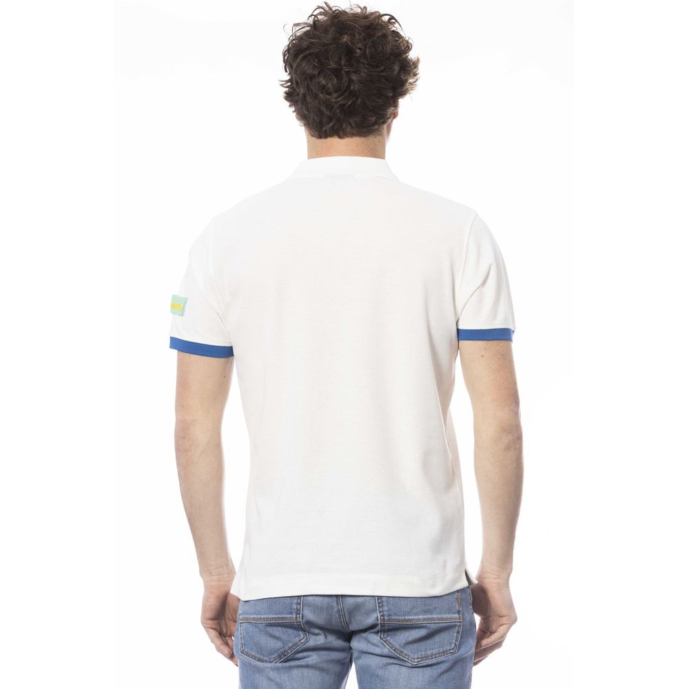 Invicta White Cotton Men Polo Shirt | Regal Royce