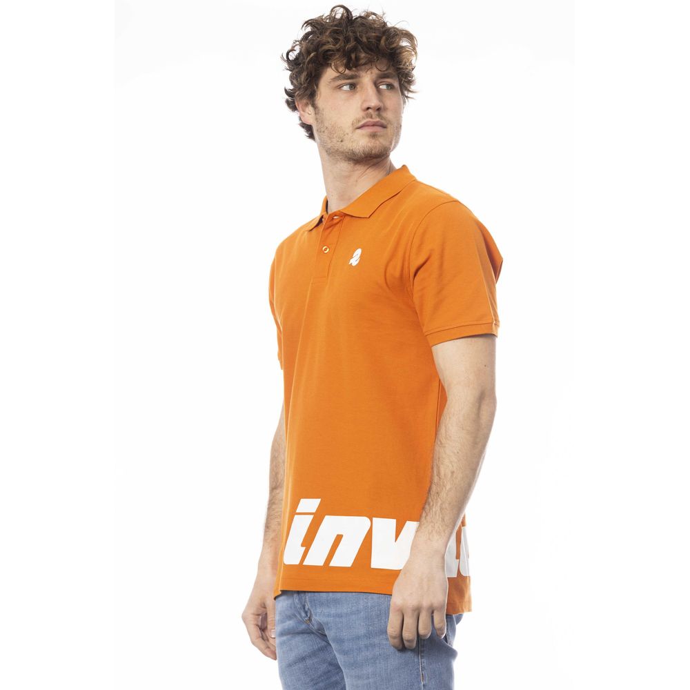 Invicta Orange Cotton Men Polo Shirt | Regal Royce