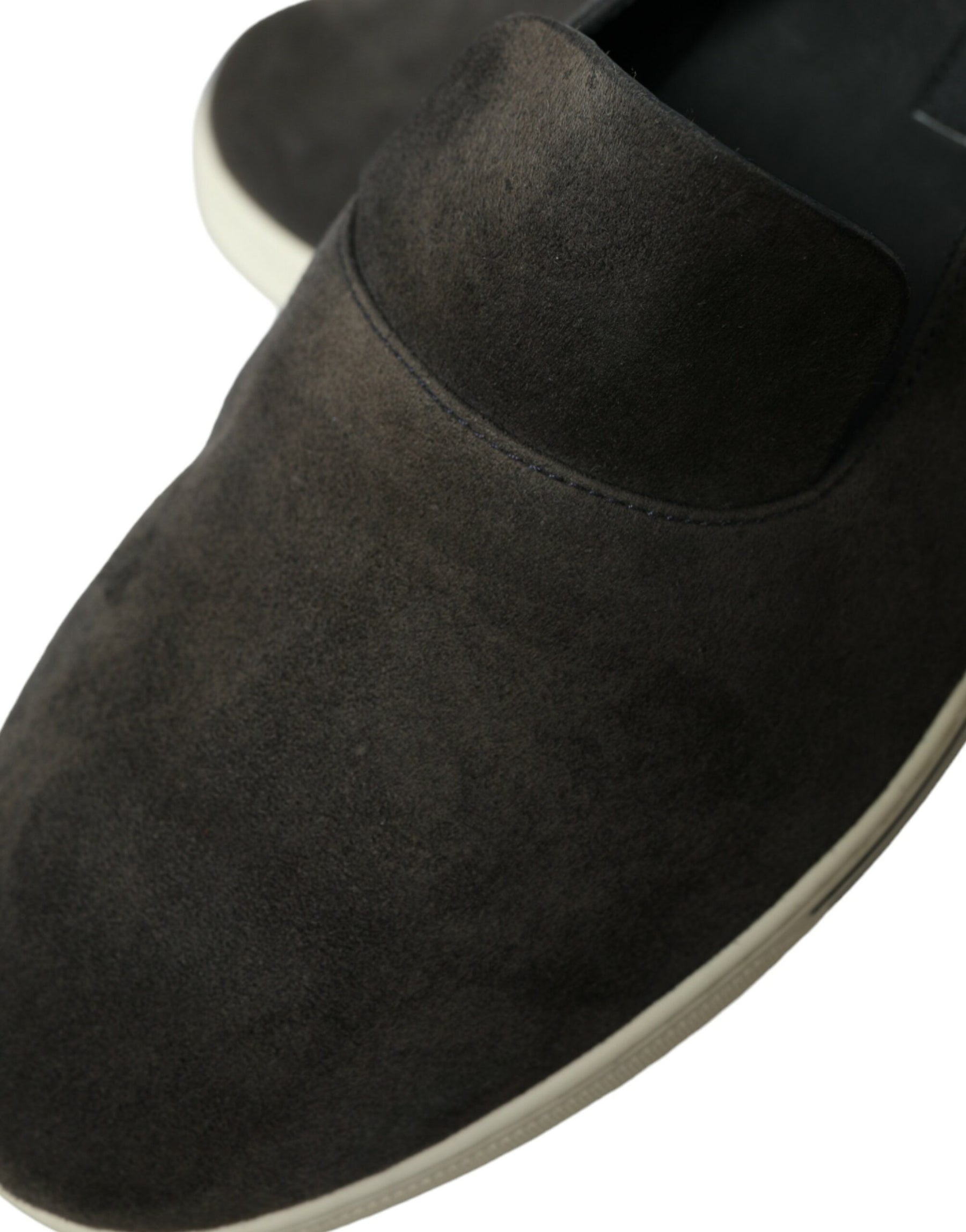 Dolce & Gabbana Blue Suede Caiman Men Loafers Slippers Shoes | Regal Royce