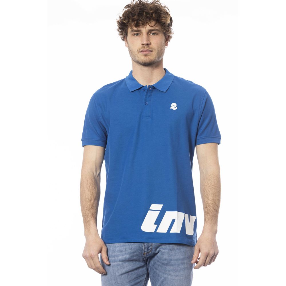 Invicta Blue Cotton Men Polo Shirt | Regal Royce