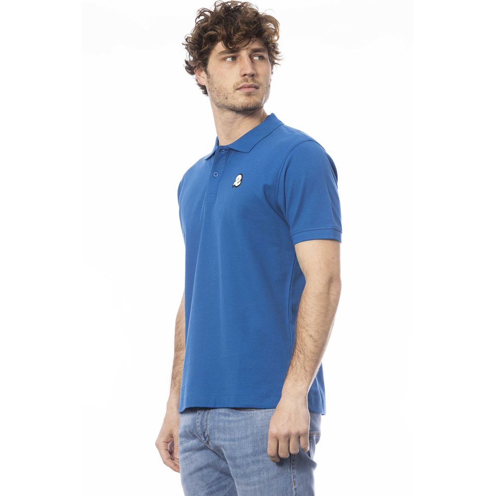 Invicta Blue Cotton Men Polo Shirt | Regal Royce