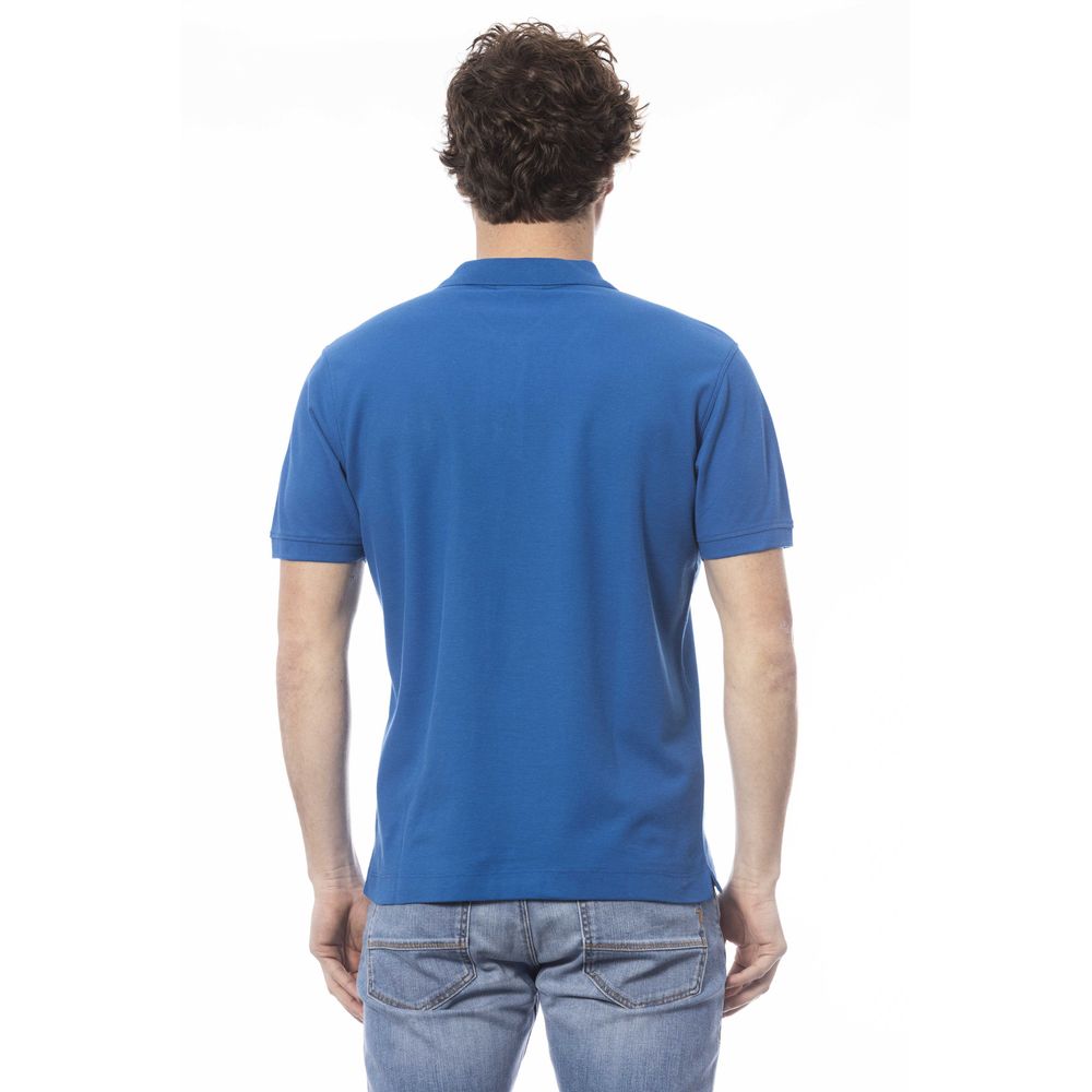 Invicta Blue Cotton Men Polo Shirt | Regal Royce