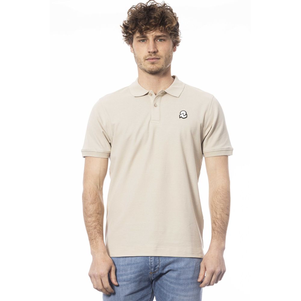 Invicta Beige Cotton Men Polo Shirt | Regal Royce