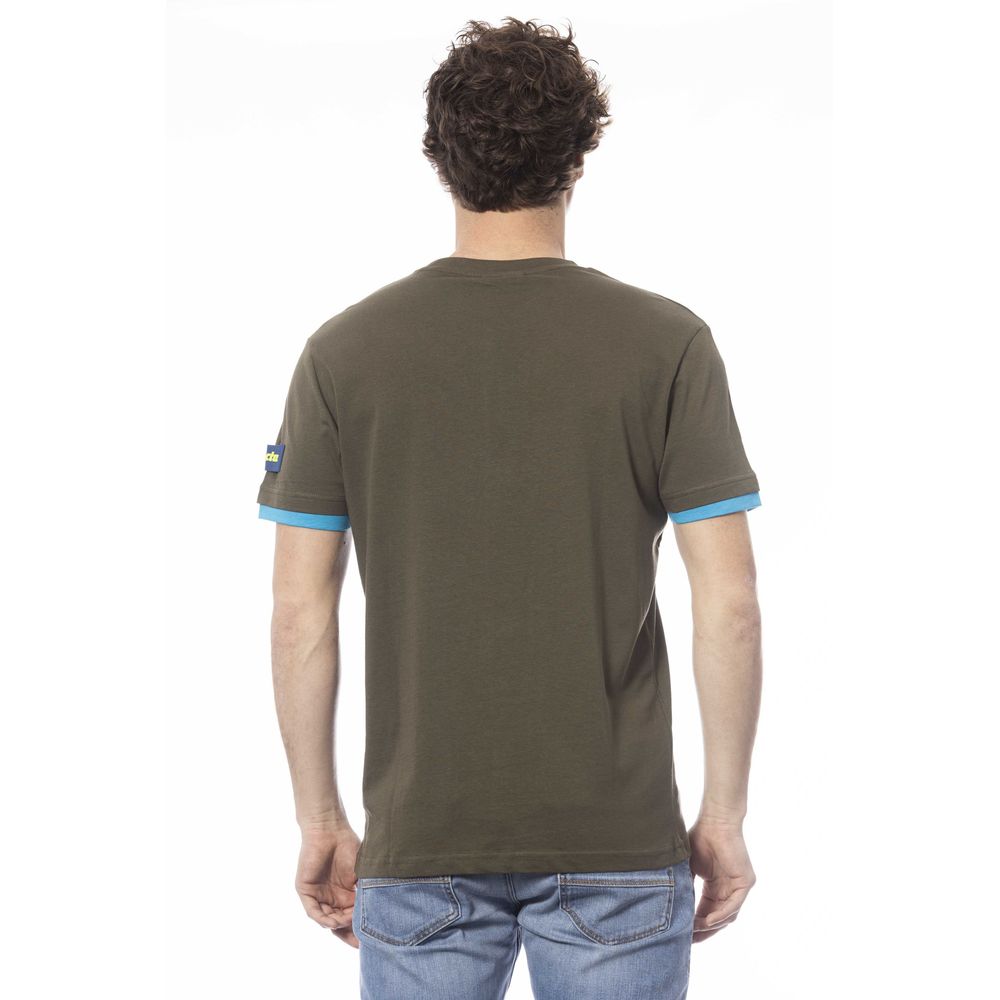 Invicta Green Cotton Men T-Shirt | Regal Royce