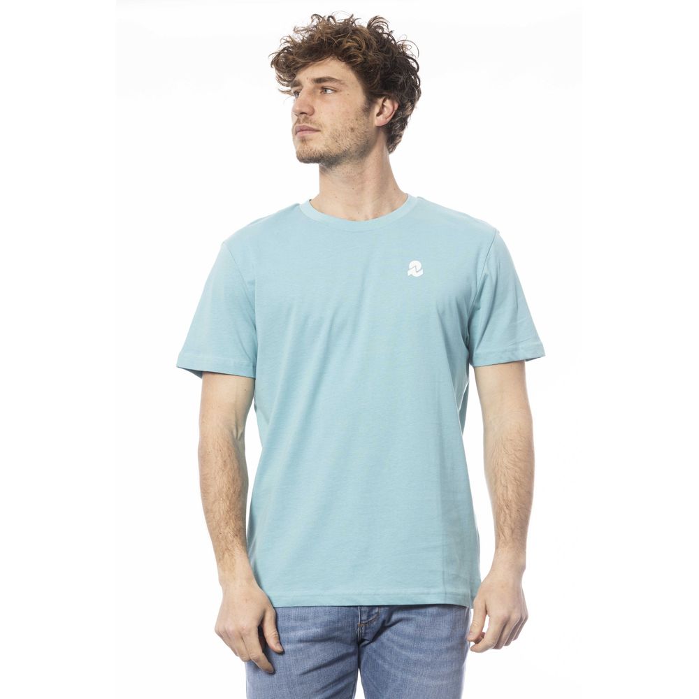 Invicta Light Blue Cotton Men T-Shirt | Regal Royce