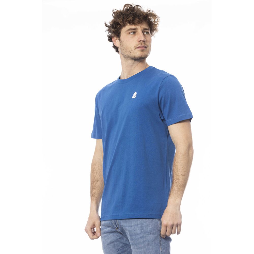 Invicta Blue Cotton Men T-Shirt | Regal Royce