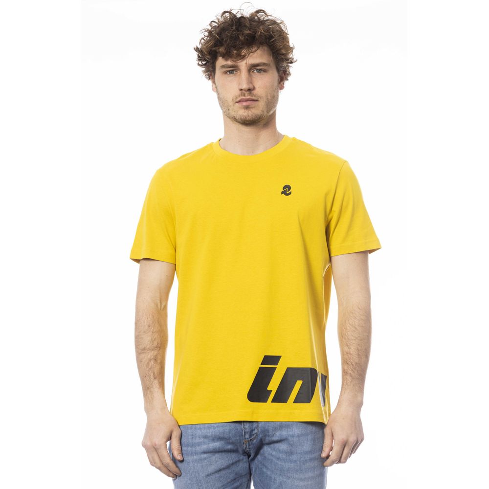 Invicta Yellow Cotton Men T-Shirt | Regal Royce