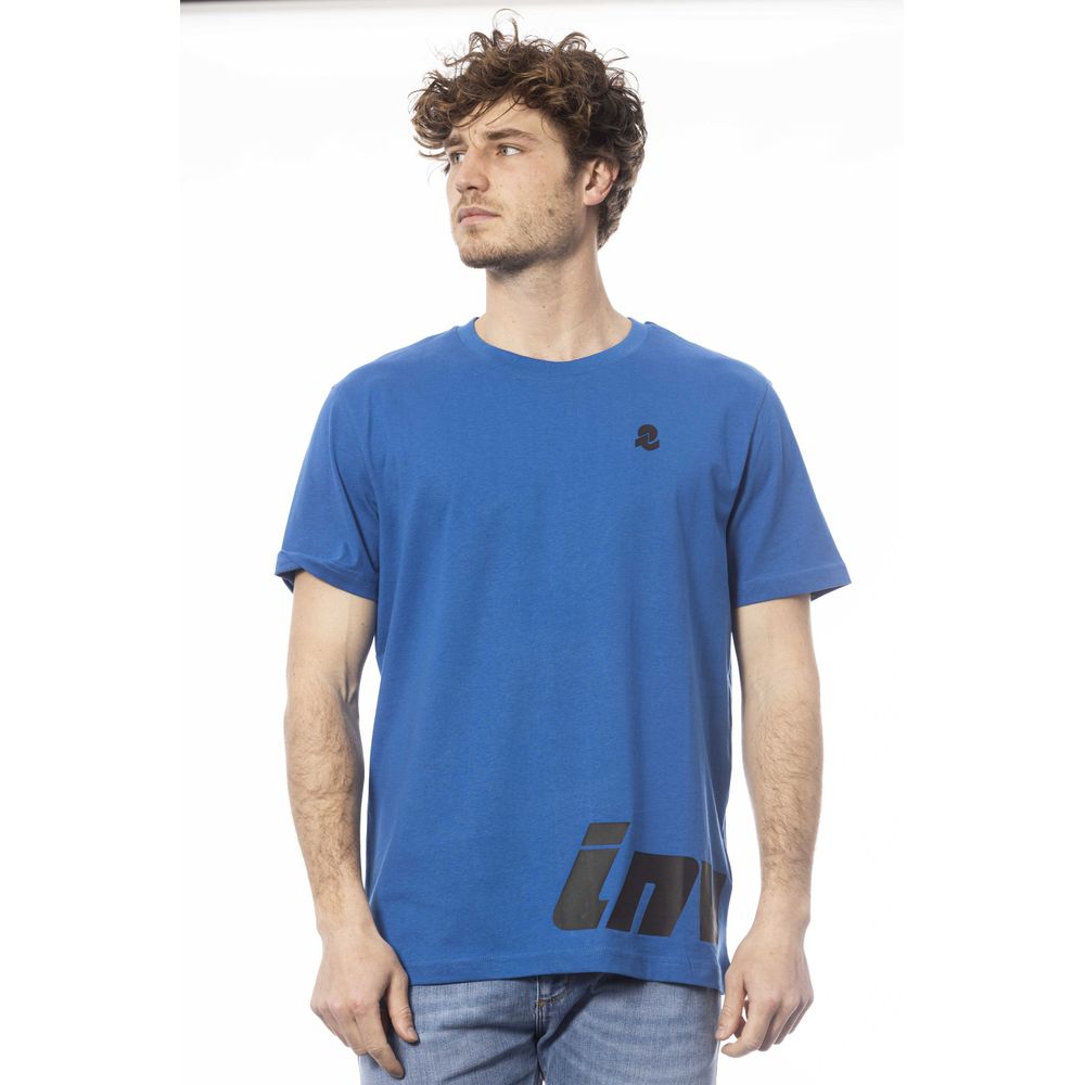 Invicta Blue Cotton Men T-Shirt | Regal Royce