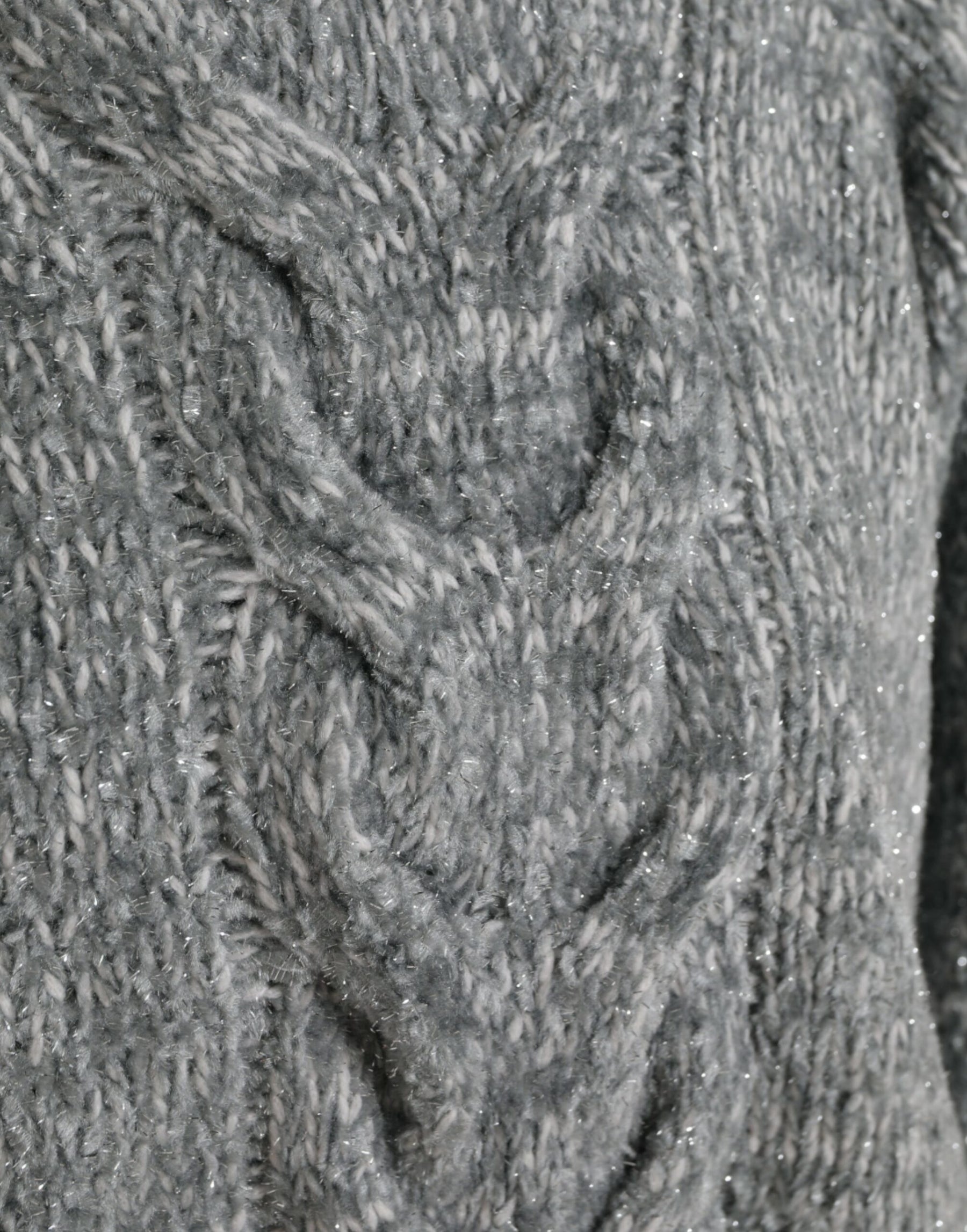 Dolce & Gabbana Gray Cashmere Turtle Neck Pullover Sweater | Regal Royce