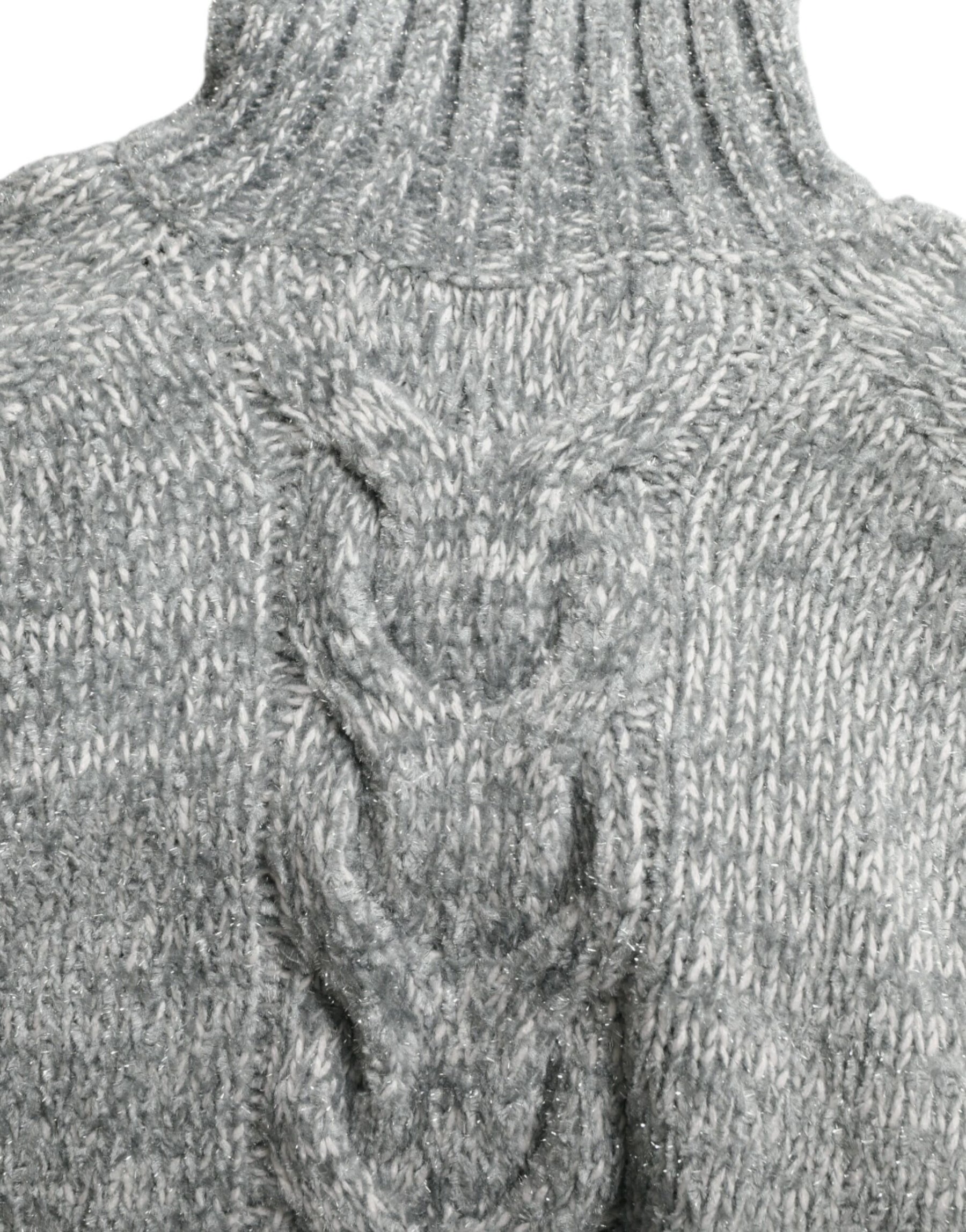Dolce & Gabbana Gray Cashmere Turtle Neck Pullover Sweater | Regal Royce