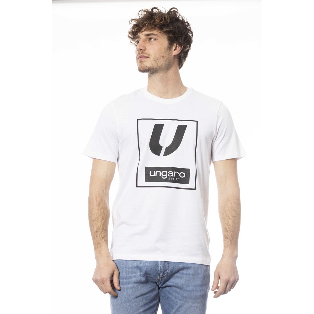 Ungaro Sport White Cotton T-Shirt