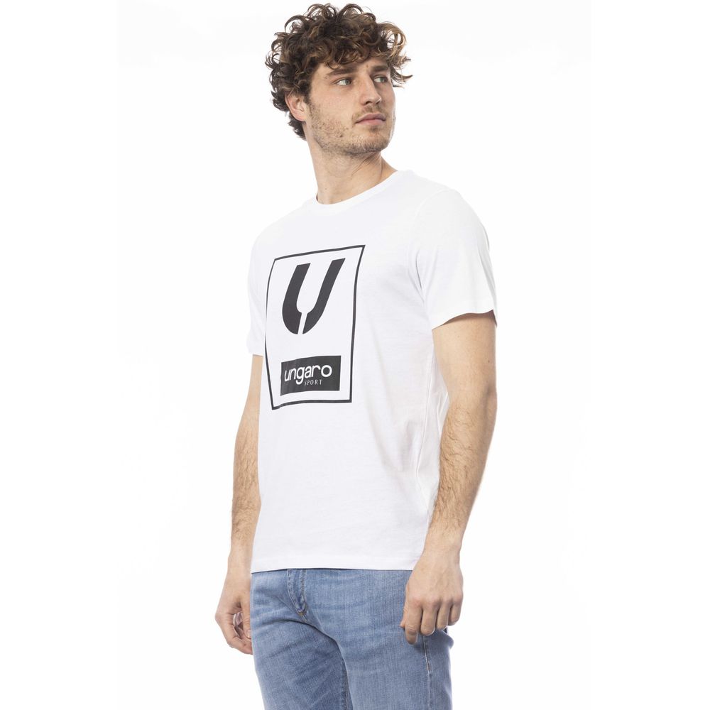 Ungaro Sport White Cotton T-Shirt