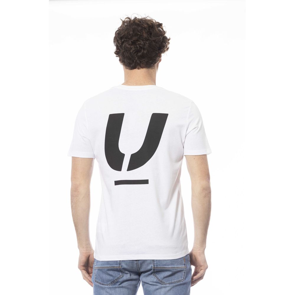 Ungaro Sport White Cotton Men T-Shirt | Regal Royce