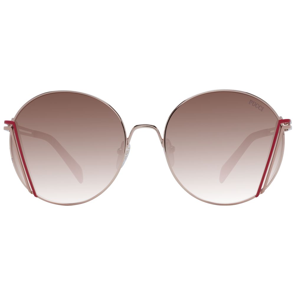 Emilio Pucci Rose Gold Metal Sunglasses | Regal Royce