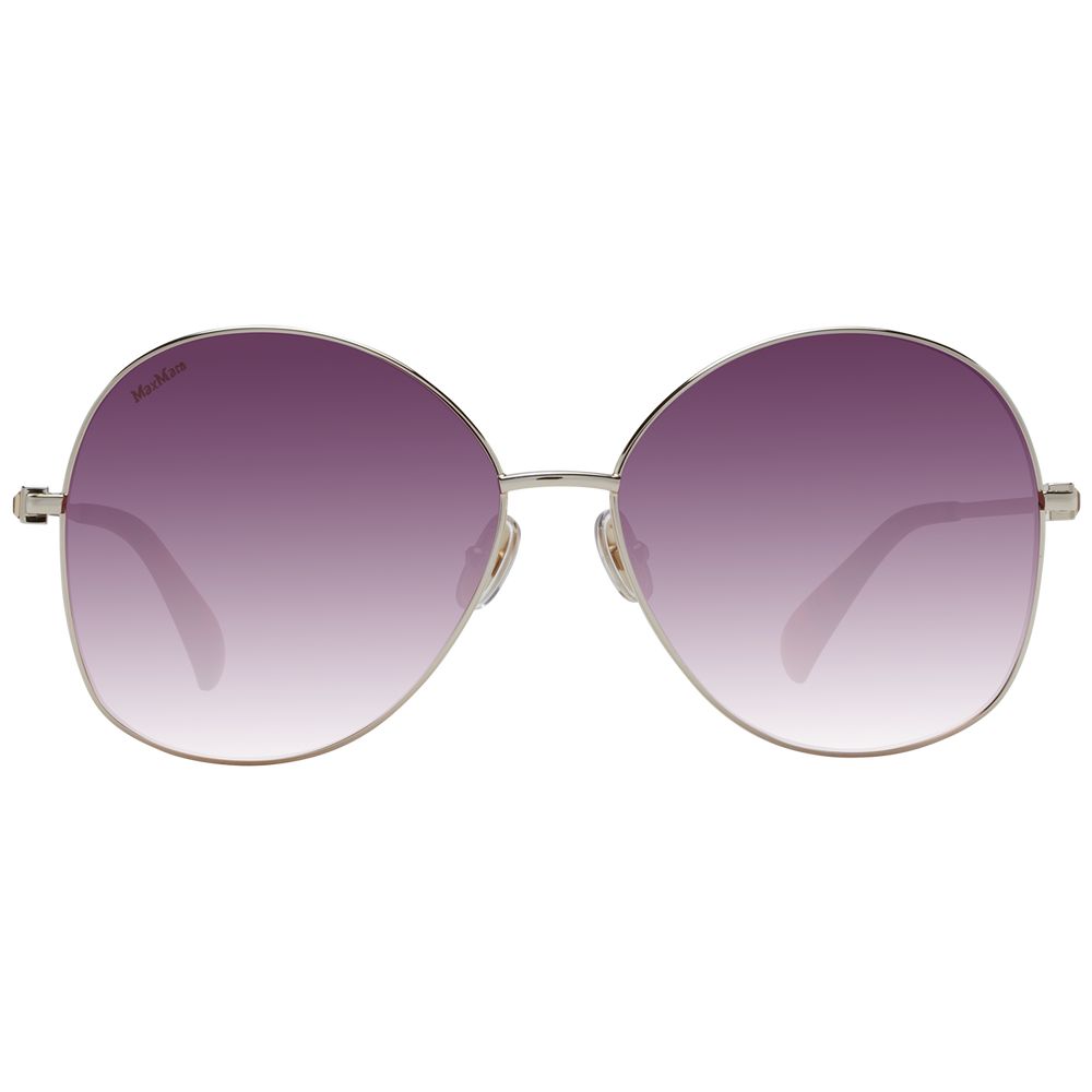 Max Mara Gold Metal Sunglasses | Regal Royce
