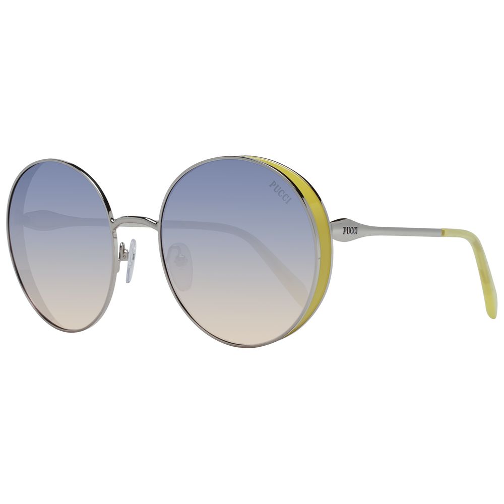 Emilio Pucci Silver Metal Sunglasses | Regal Royce