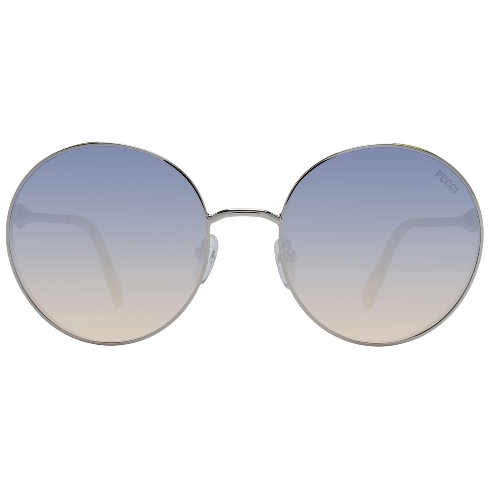 Emilio Pucci Silver Metal Sunglasses | Regal Royce