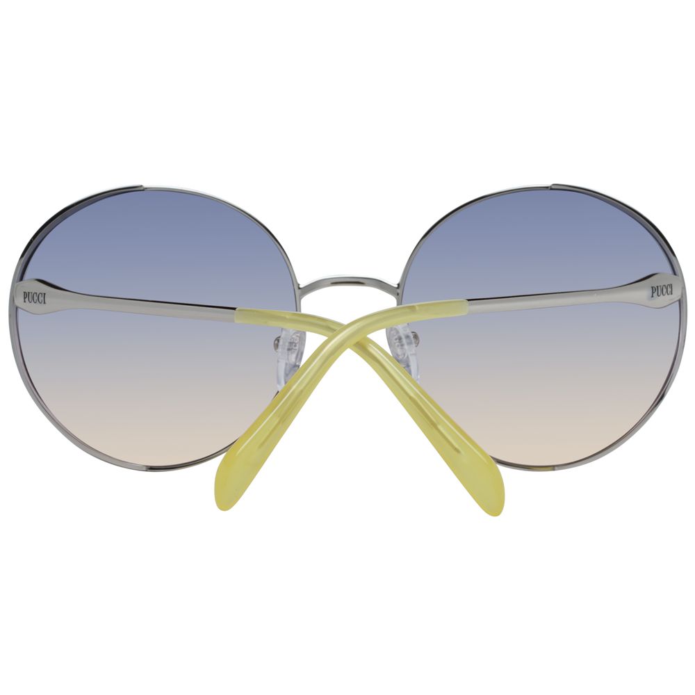 Emilio Pucci Silver Metal Sunglasses | Regal Royce