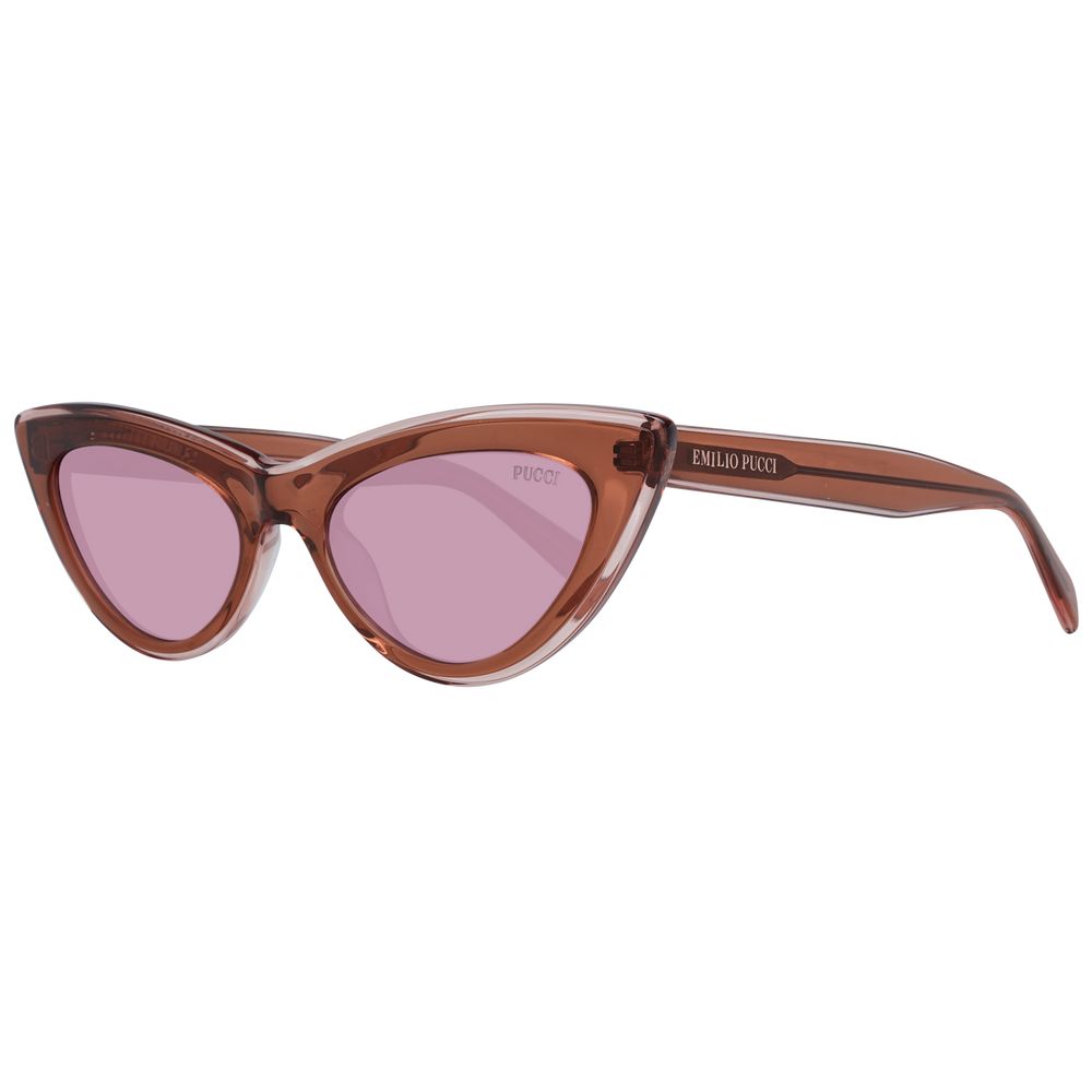 Emilio Pucci Brown Plastic Sunglasses | Regal Royce