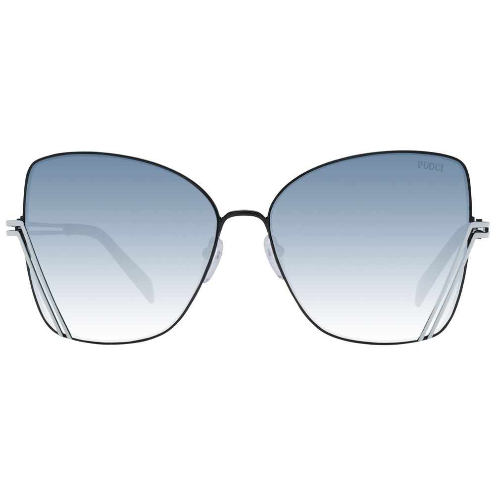 Emilio Pucci Black Metal Sunglasses | Regal Royce