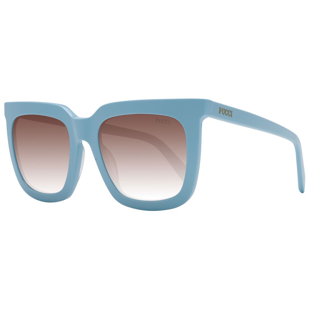 Emilio Pucci Blue Plastic Sunglasses | Regal Royce