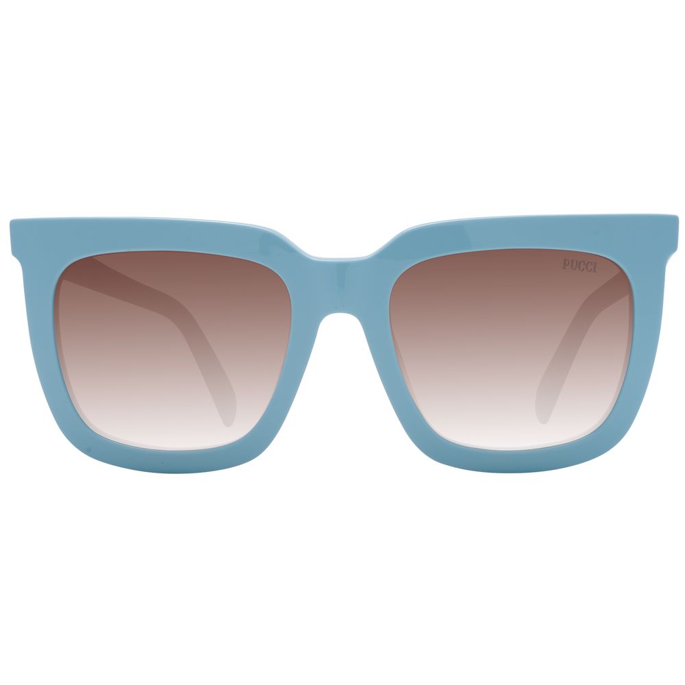 Emilio Pucci Blue Plastic Sunglasses | Regal Royce