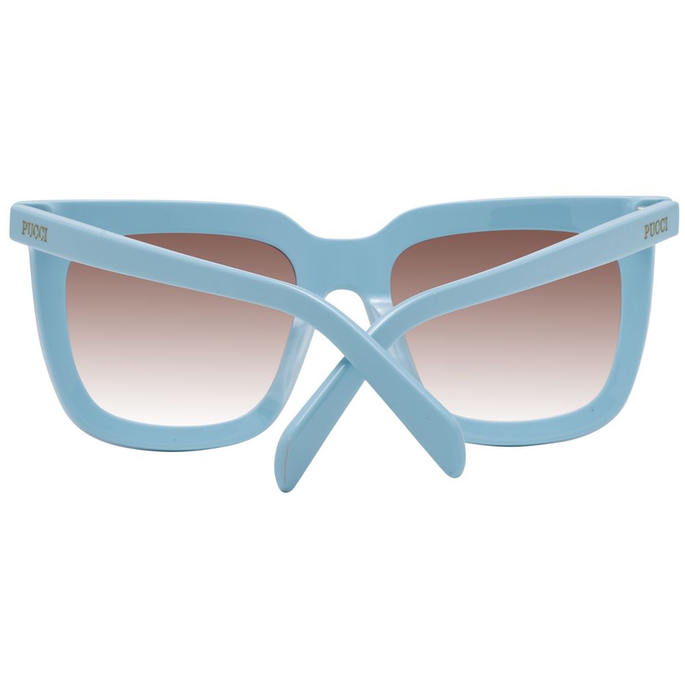 Emilio Pucci Blue Plastic Sunglasses | Regal Royce