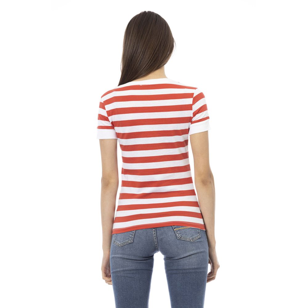 Trussardi Action Multicolor Cotton Women T-Shirt | Regal Royce