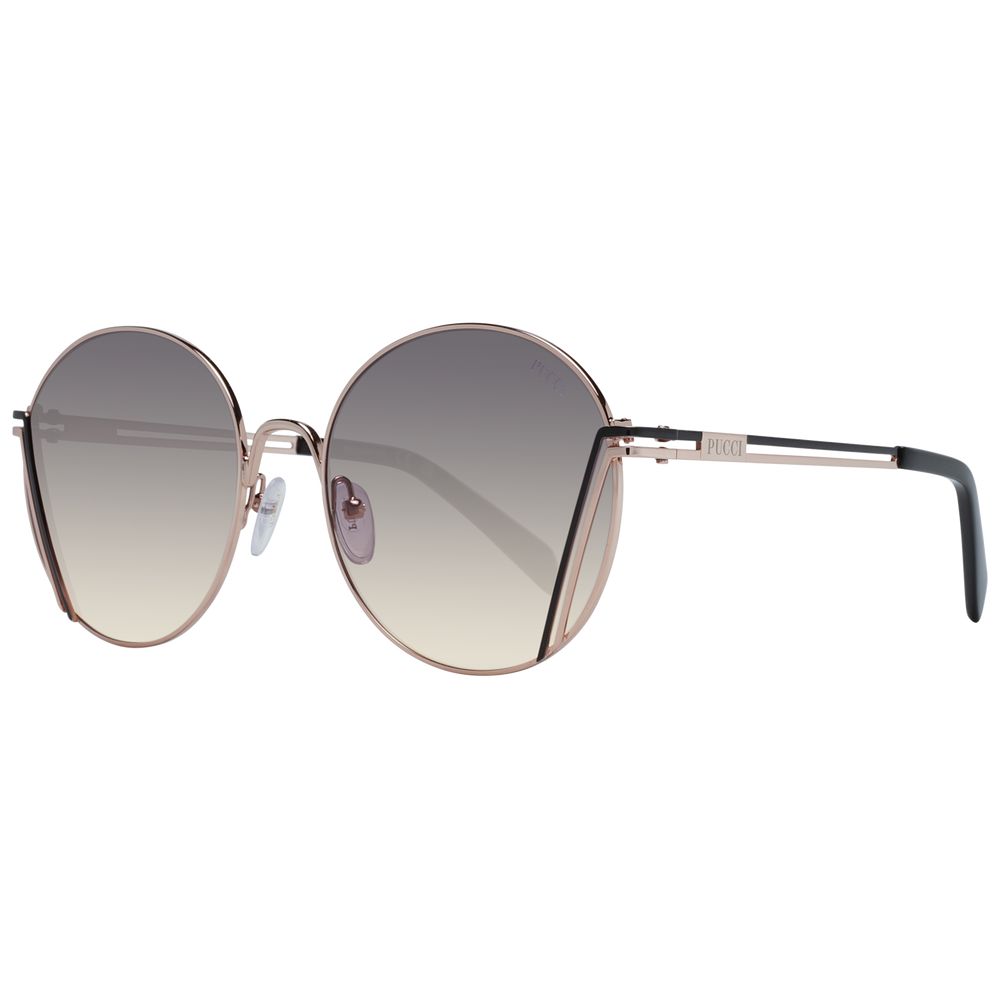Emilio Pucci Rose Gold Metal Sunglasses | Regal Royce