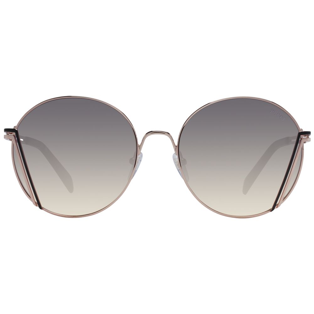 Emilio Pucci Rose Gold Metal Sunglasses | Regal Royce